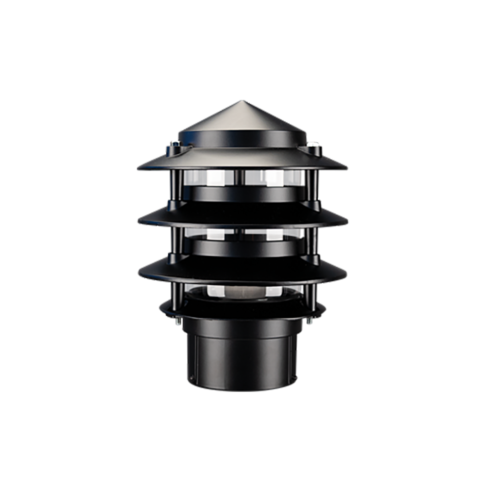 Buy Post Tops Australia BL-100 Post Top Black Aluminium - 10701