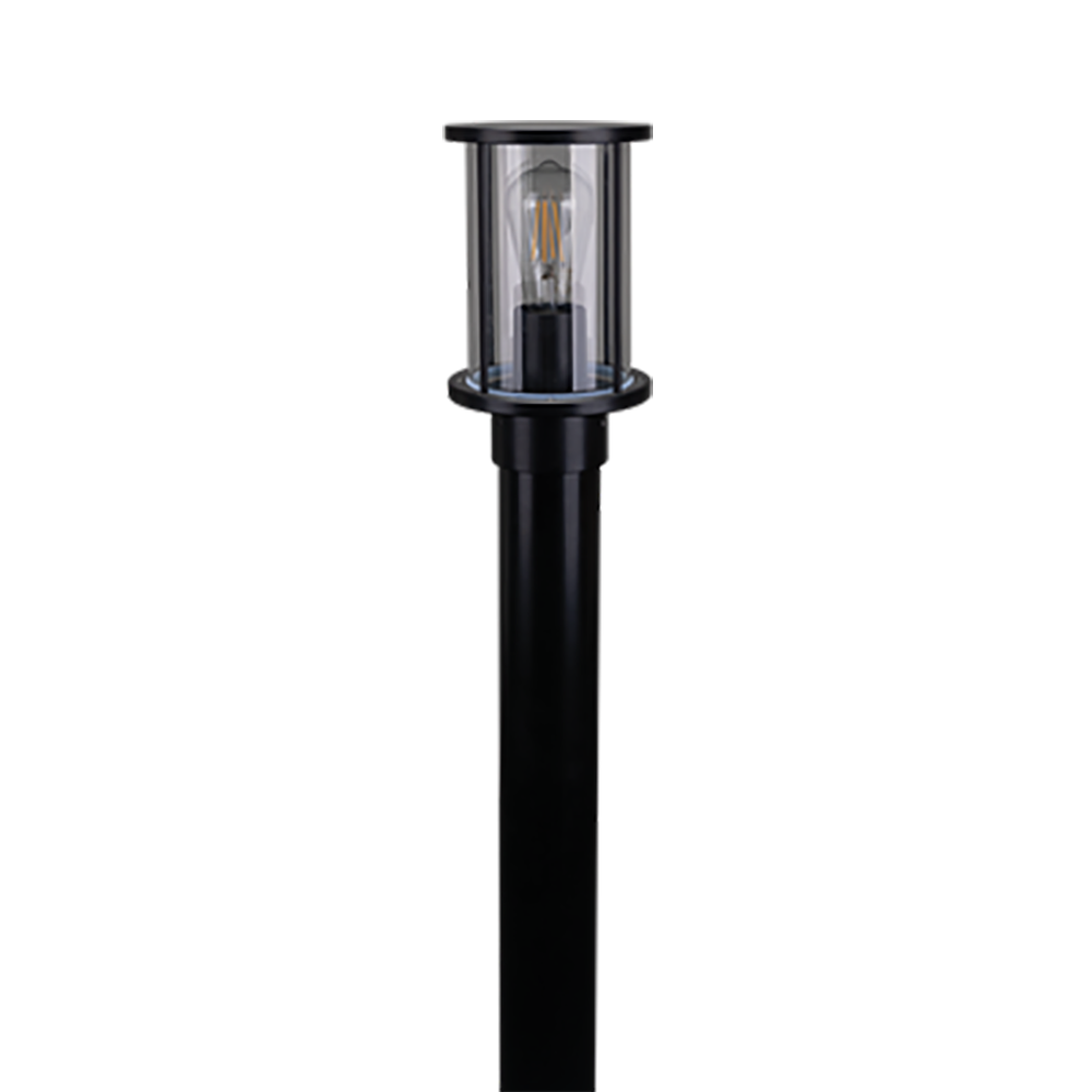 Buy Bollard Lights Australia BL-400-KIT Bollard Light KIT W150mm Clear Black Aluminium - 10682