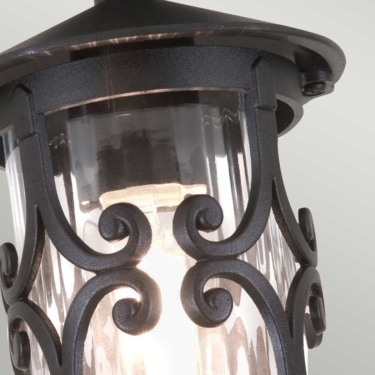 Hereford Ceiling Lantern Black - BL13A-BLACK