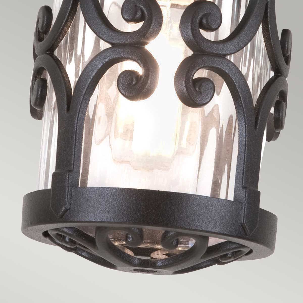 Hereford Ceiling Lantern Black - BL13A-BLACK