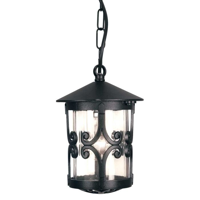 Hereford Porch Chain Lantern Black - BL13B-BLACK