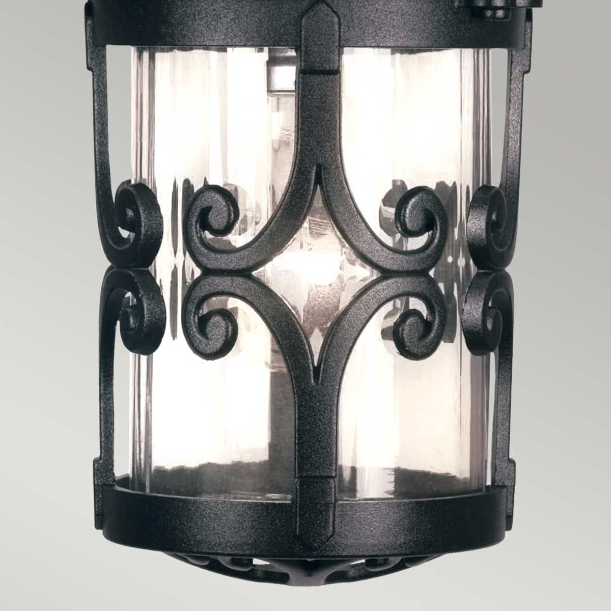 Hereford Porch Chain Lantern Black - BL13B-BLACK
