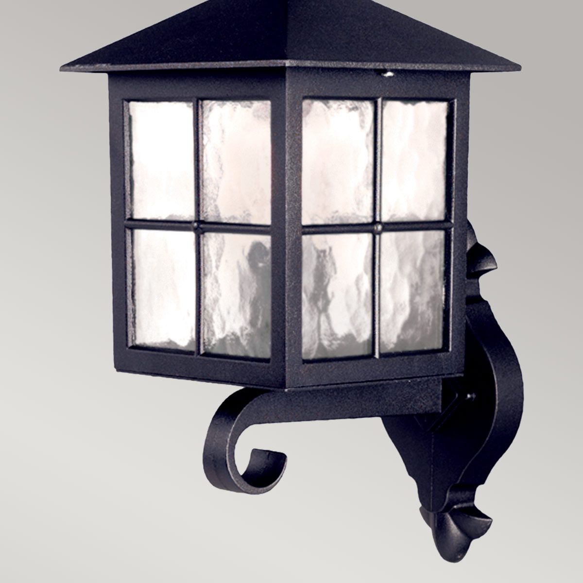 Winchester Wall Up Lantern Black - BL17-BLACK