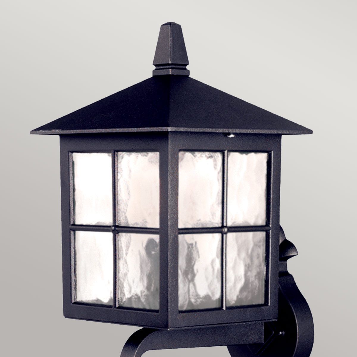 Winchester Wall Up Lantern Black - BL17-BLACK