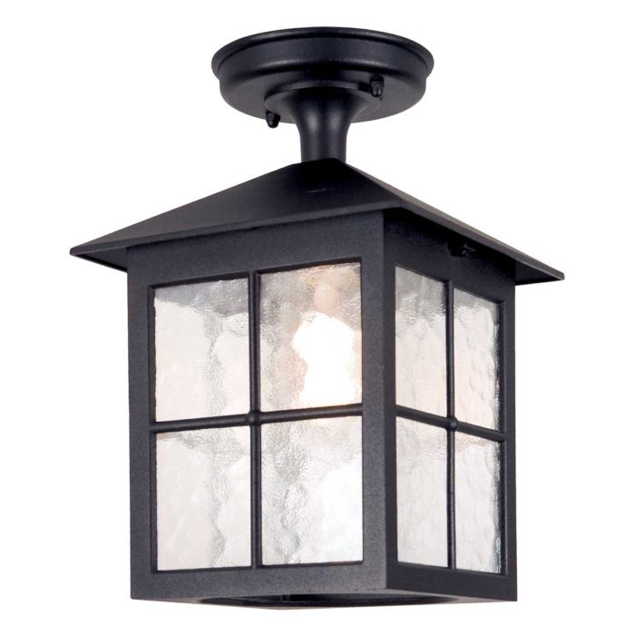Winchester Ceiling Lantern Black - BL18A-BLACK