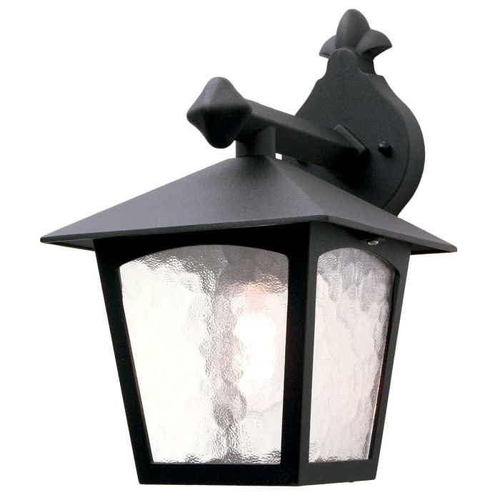 York Wall Down Lantern Black - BL2-BLACK