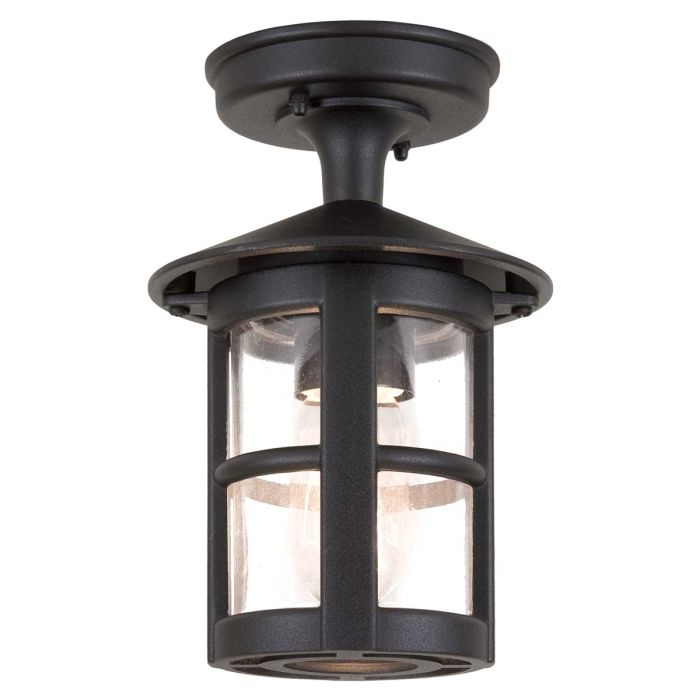 Hereford Ceiling Lantern Black - BL21A-BLACK