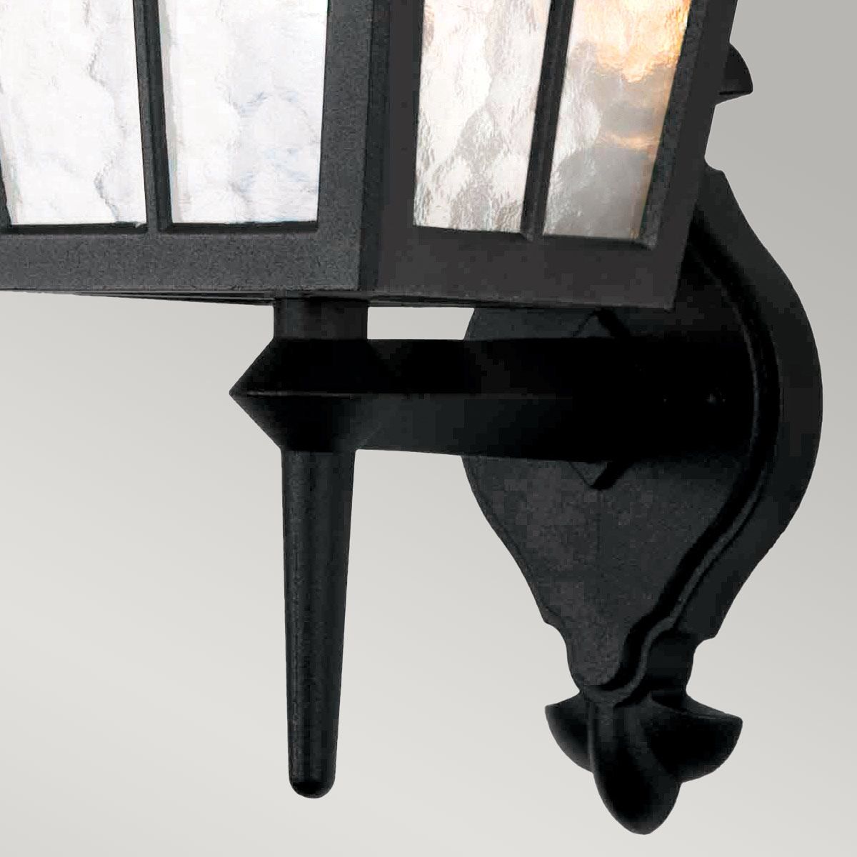 Canterbury Wall Up Lantern Black - BL46M-BLACK