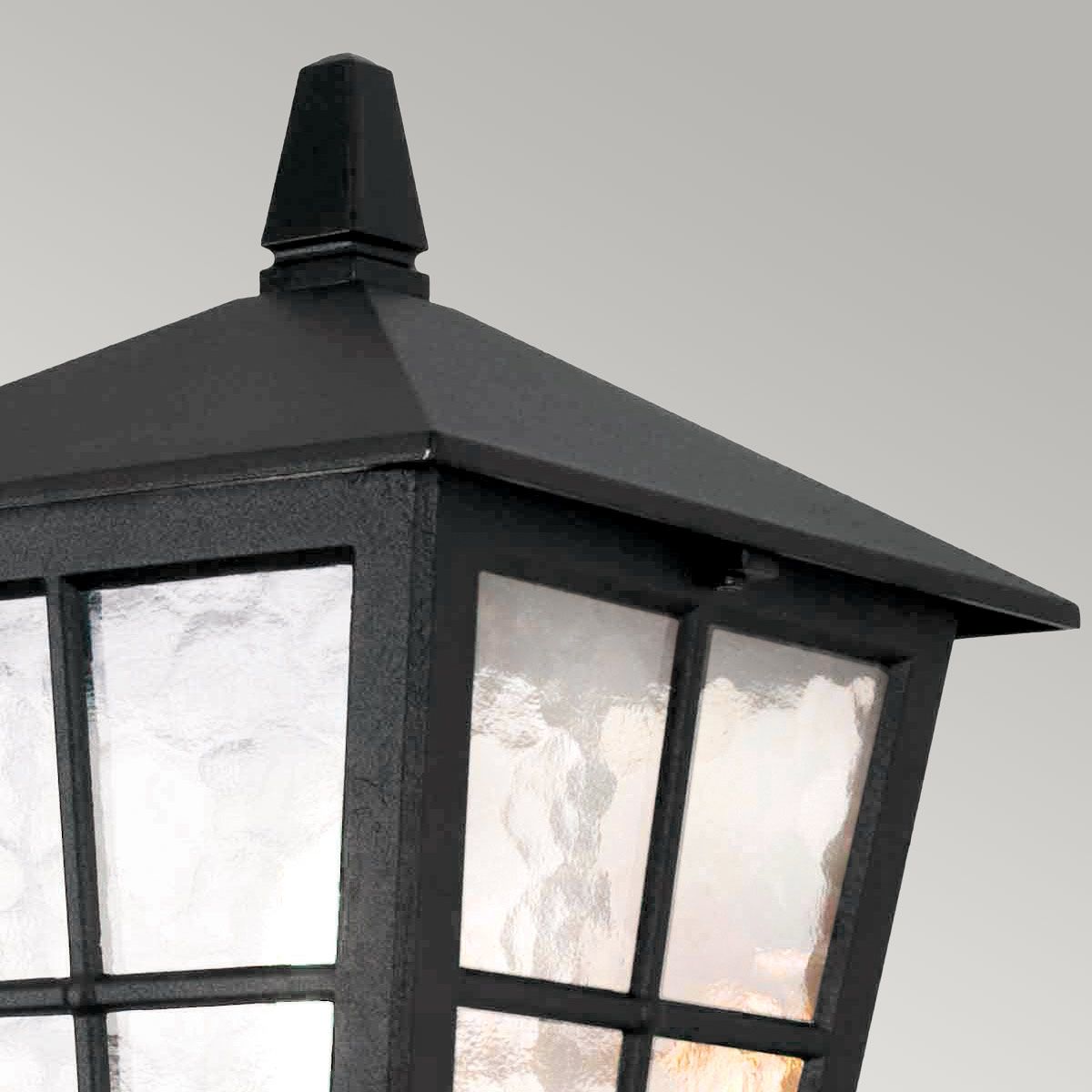 Canterbury Wall Up Lantern Black - BL46M-BLACK