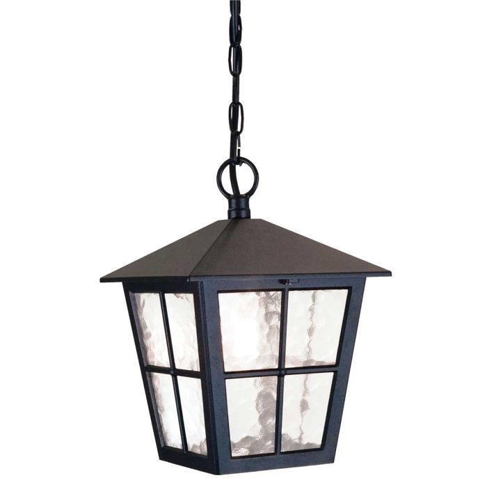 Canterbury Ceiling Chain Lantern Black - BL48M-BLACK