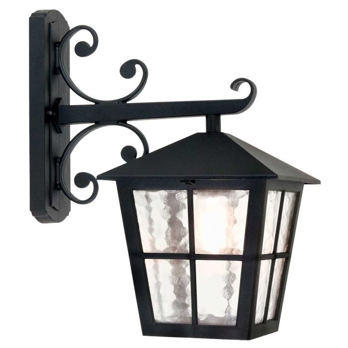 Canterbury Wall Down Lantern Black - BL52M-BLACK