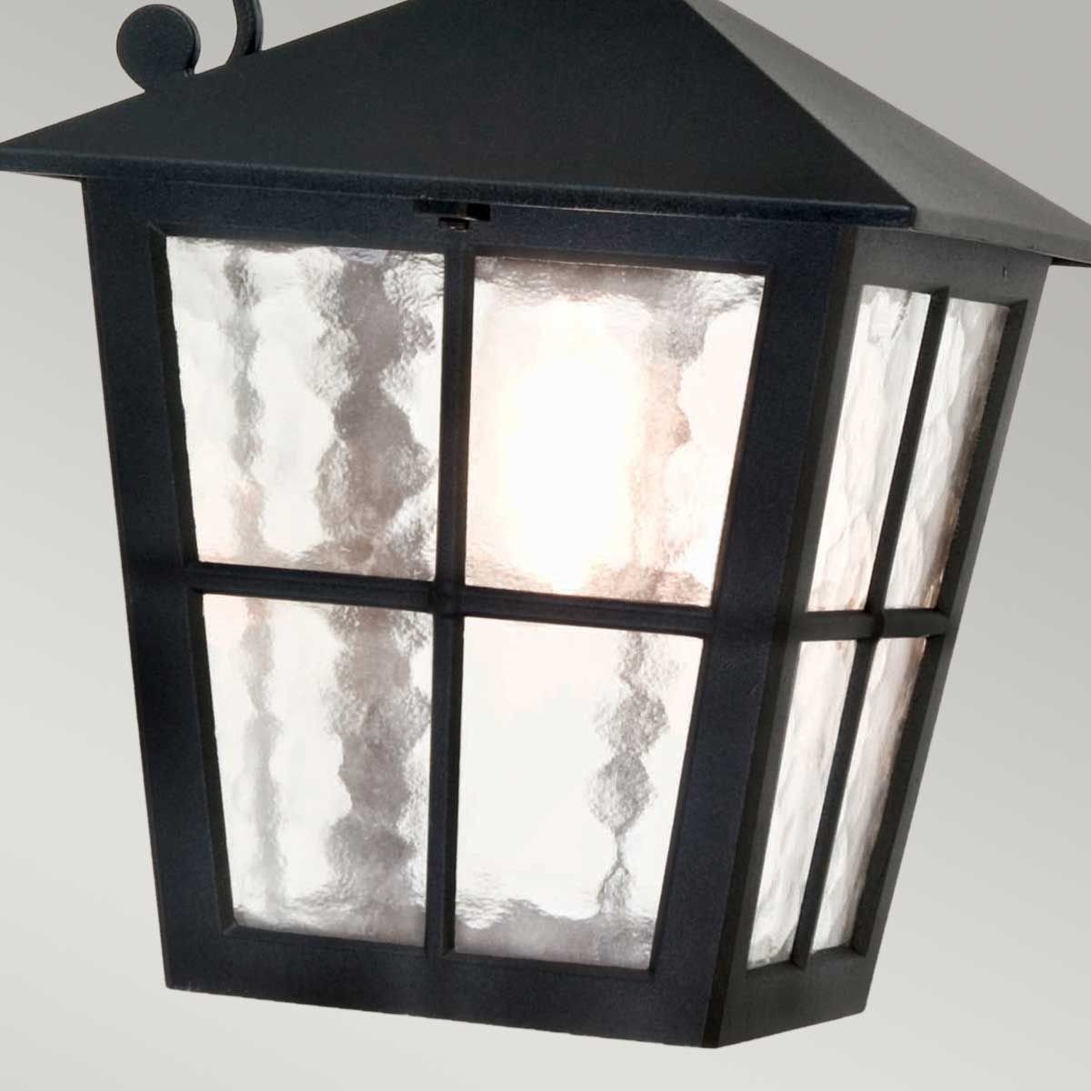 Canterbury Wall Down Lantern Black - BL52M-BLACK