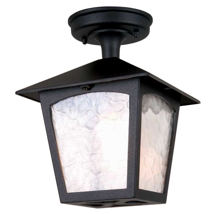 York Ceiling Lantern Black - BL6A-BLACK