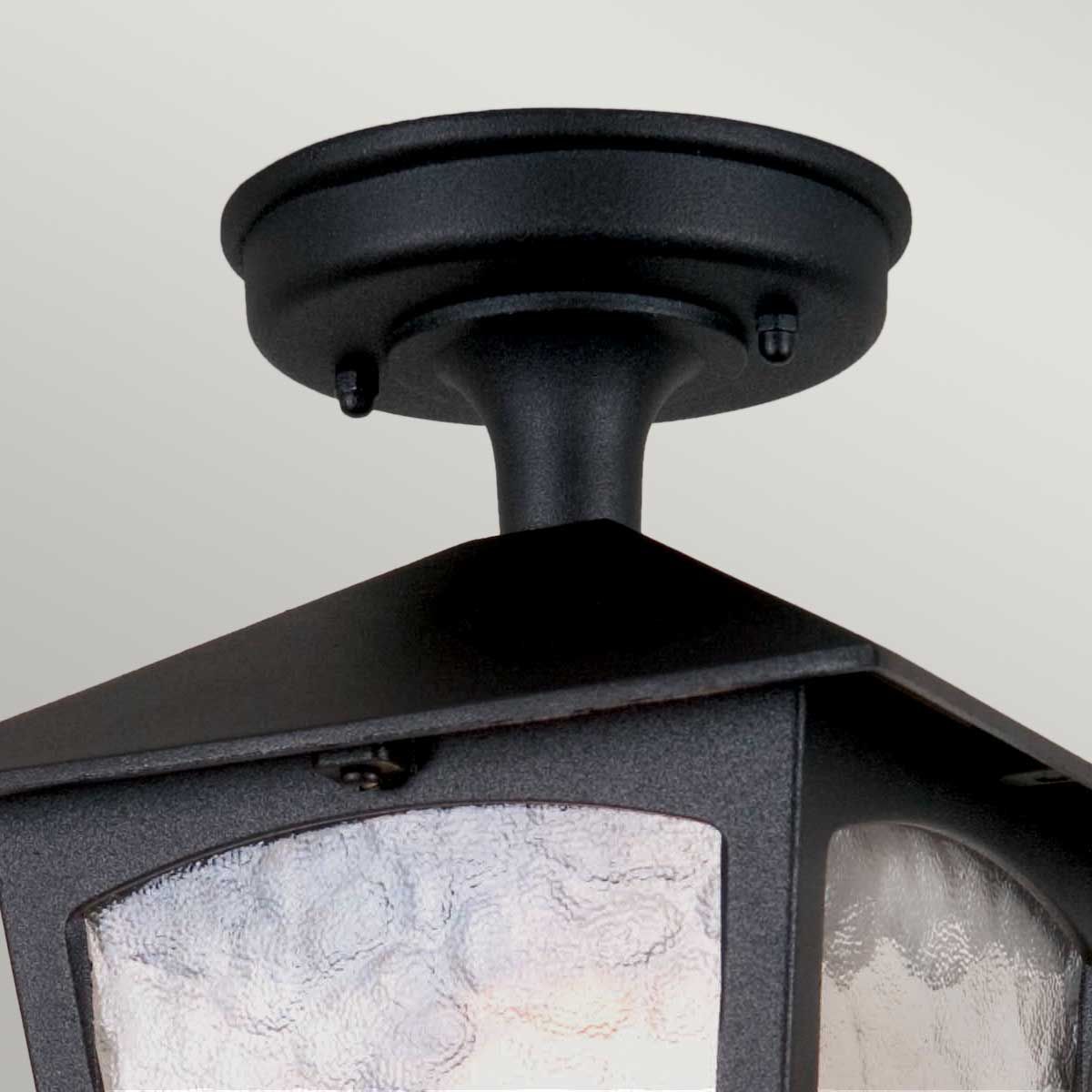 York Ceiling Lantern Black - BL6A-BLACK
