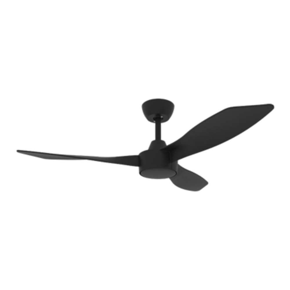 Buy DC Ceiling Fans Australia Blast DC Ceiling Fan 48" Black ABS Polymer Blades - 60146
