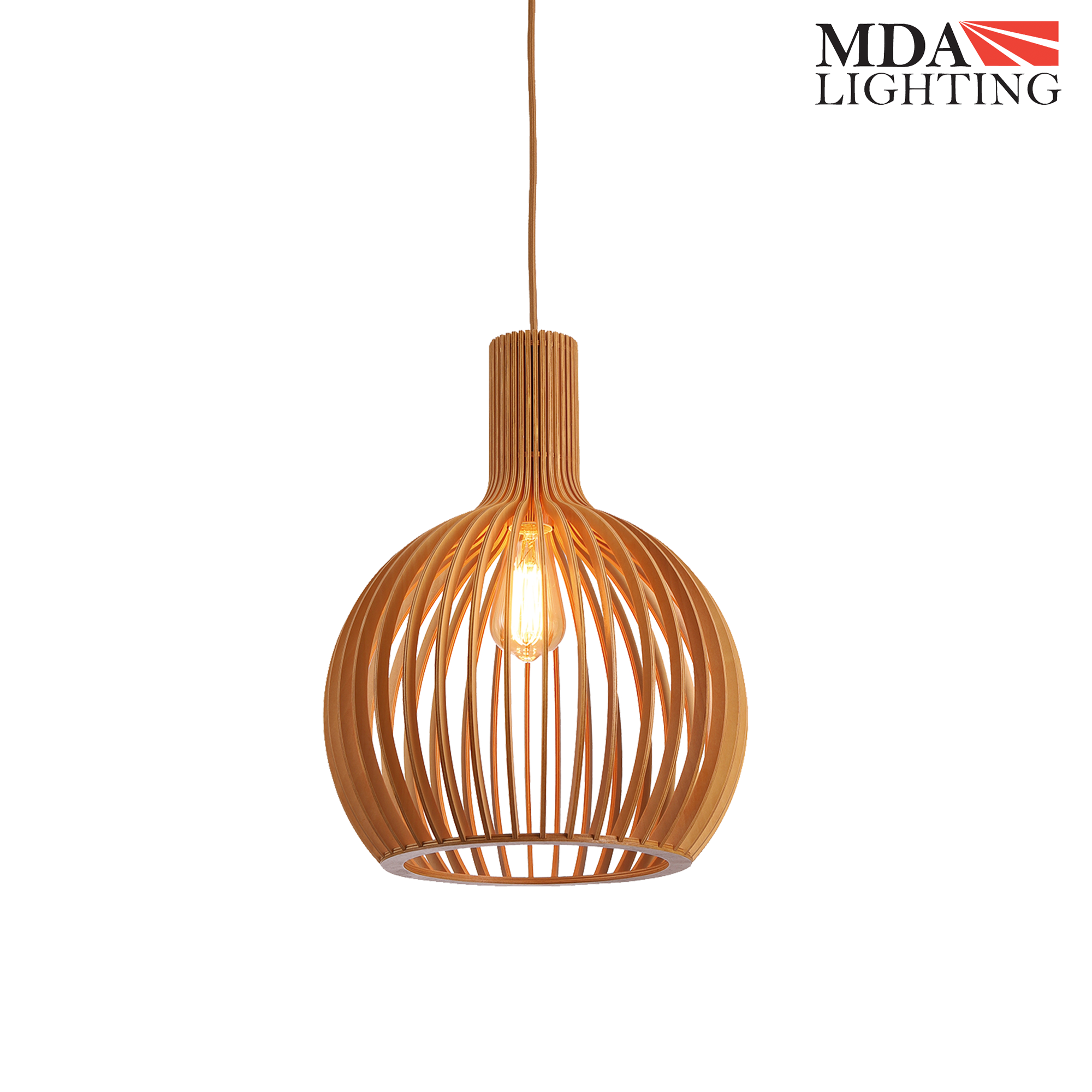 Boaz Medium Pendant Light Natural - MDABOA1MNAT