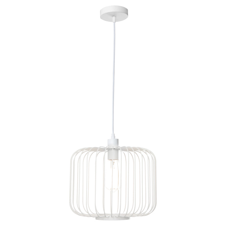 Bonn Pendant Light White - BONN1PWHT