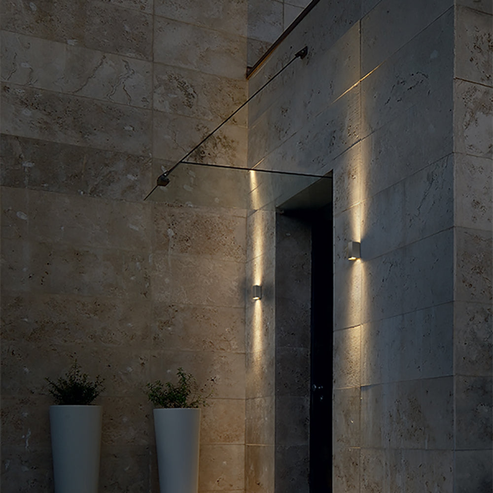 Buy Up / Down Wall Lights Australia Brom 2.0 Up & Down Wall 2 Lights Stainless Steel 2700K - BR2002