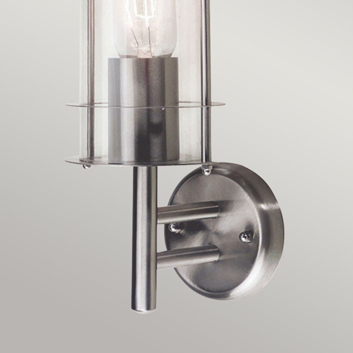 Bruges Wall Lantern Stainless Steel - BRUGES-ST-STEEL