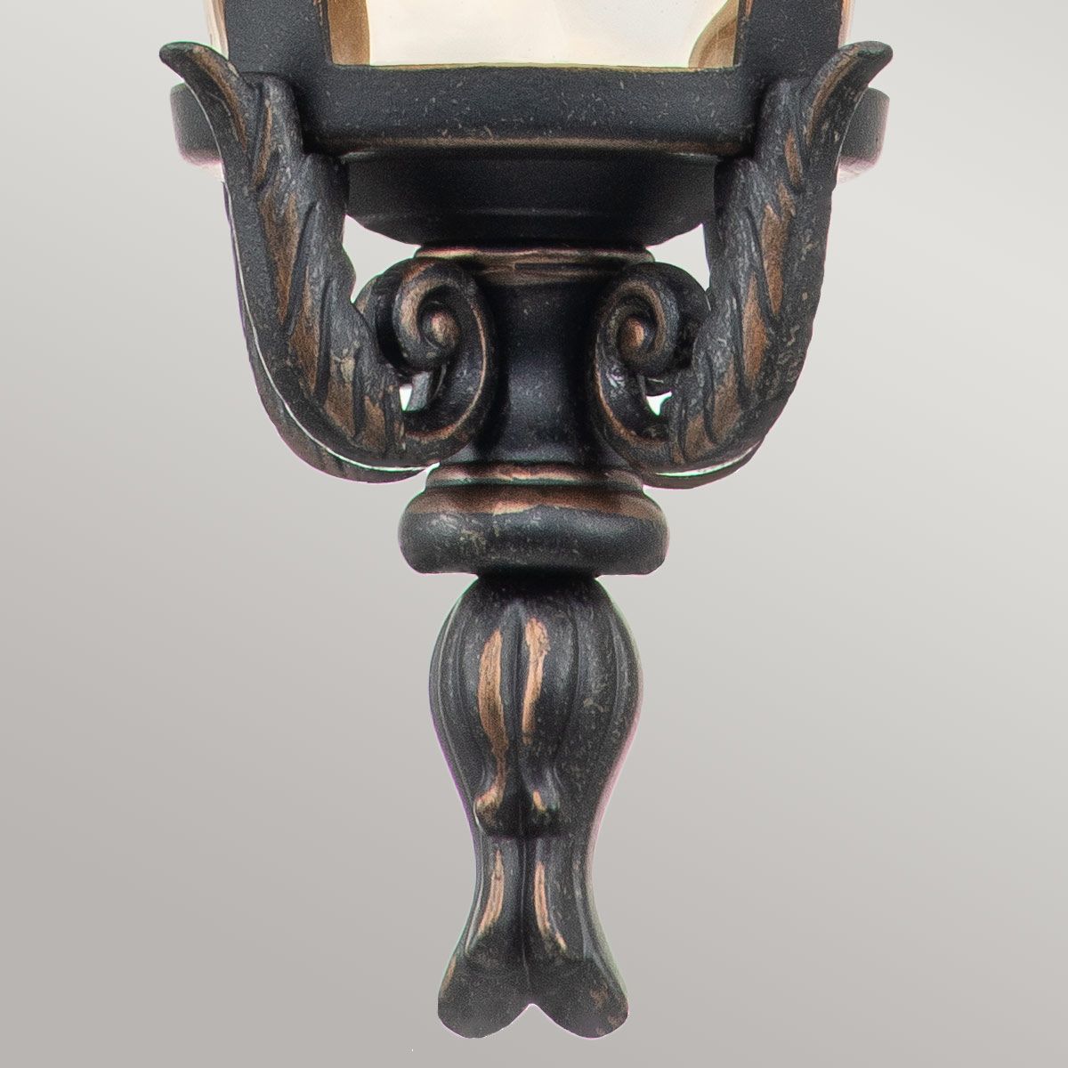 Baltimore Medium Ceiling Chain Lantern Weathered Bronze - BT8-M