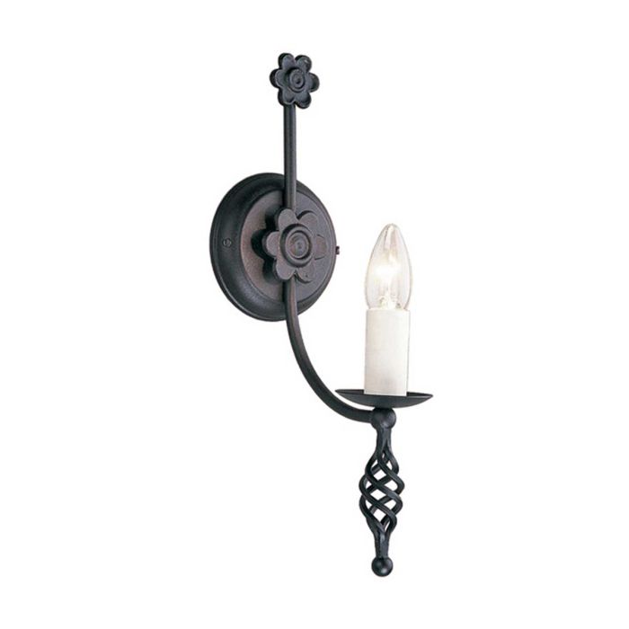 Belfry Steel Wall Light Black - BY1-BLACK