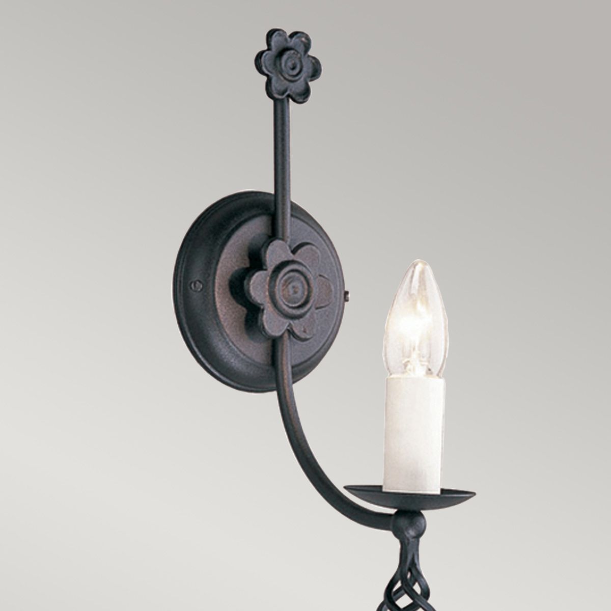 Belfry Steel Wall Light Black - BY1-BLACK