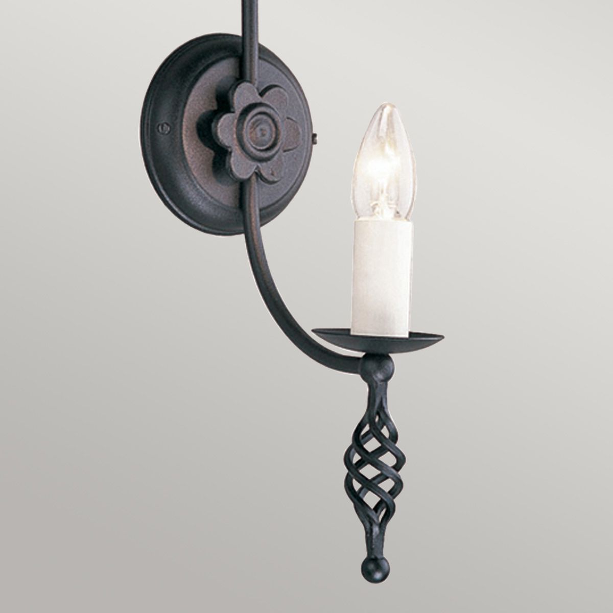 Belfry Steel Wall Light Black - BY1-BLACK