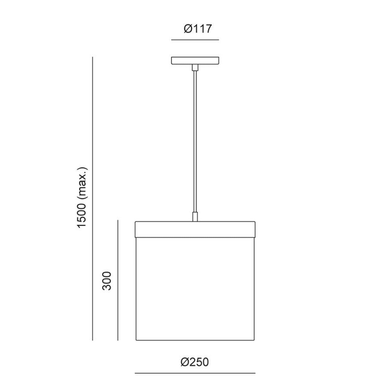 Ptan Pendant Light Matte Brass - ARO.C1154/ORO