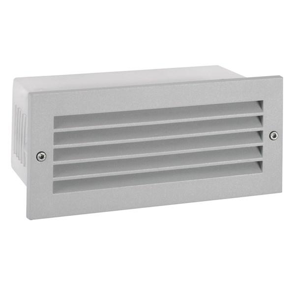 Grimstad Outdoor Grill Recessed Wall Light Aluminium - NLYS.1547AL