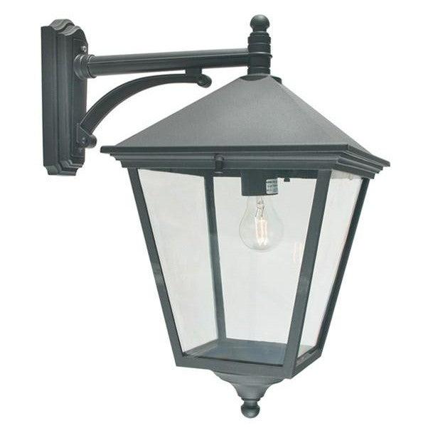 London Big Downward Wall Light Aluminium Black or White