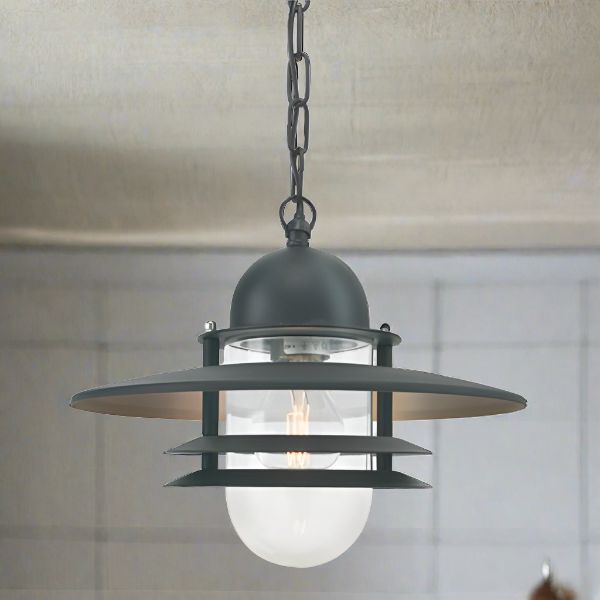 Oslo Pendant Light Steel Black - NLYS.240A/B