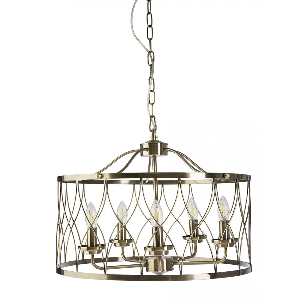 Buy Chandeliers Australia Fiorentino Lighting - TOLINA 5 Light Pendant Bronze