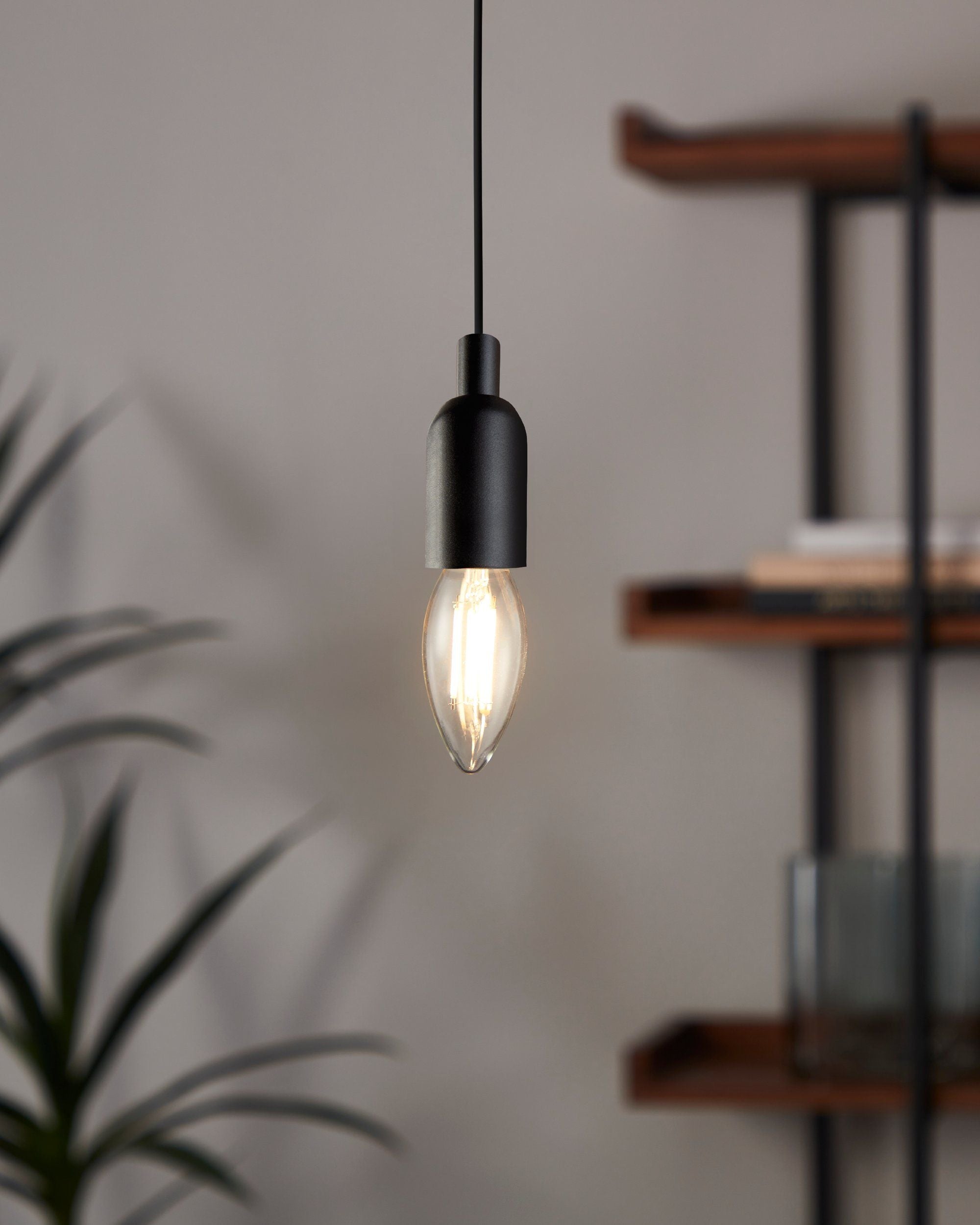 Filament Candle Clear Globe 4W E14 Dimmable 3000K - 206434