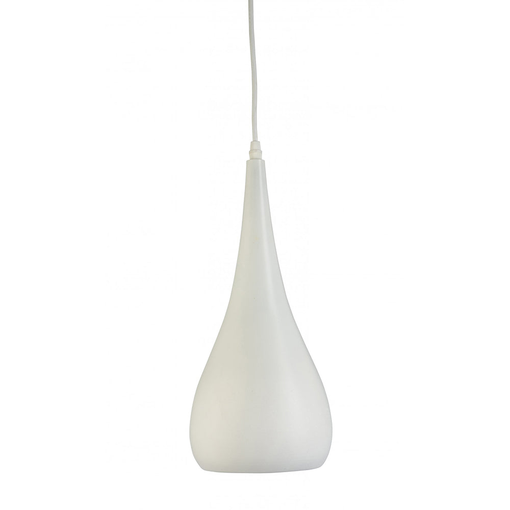 Buy Pendant Lights Australia Fiorentino Lighting - GOCCIA 1 Light Pendant White