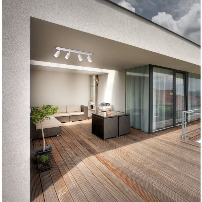 Fremantle 4 Light LED Bar Light 5W 3CCT White & Clear - 206165