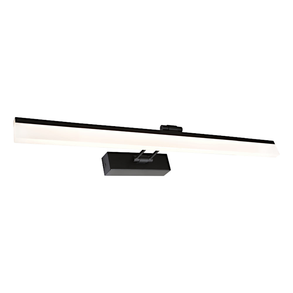 Buy Bathroom Vanity Lights Australia Capella LED Bathroom Vanity Light 16W Black 4000K - CAPE16WLEDBLK