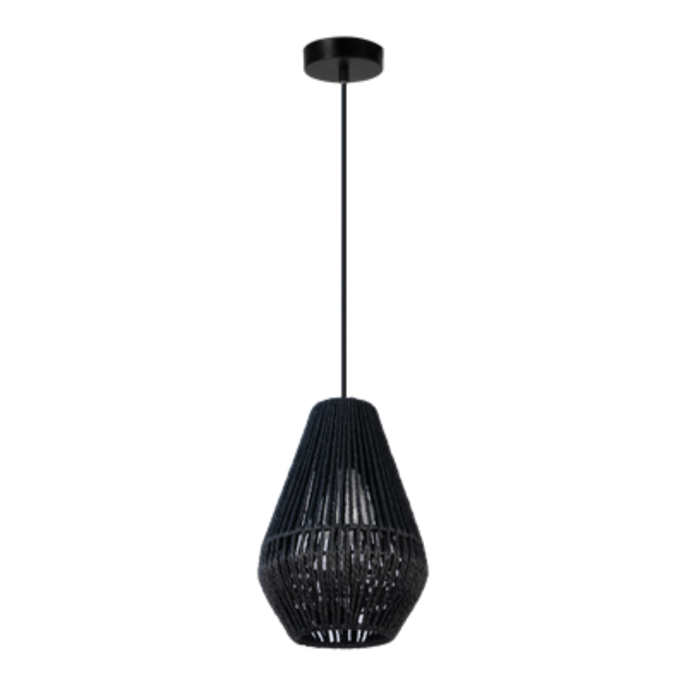 Buy Pendant Lights Australia Carter Pendant Light W170mm Black - 23140