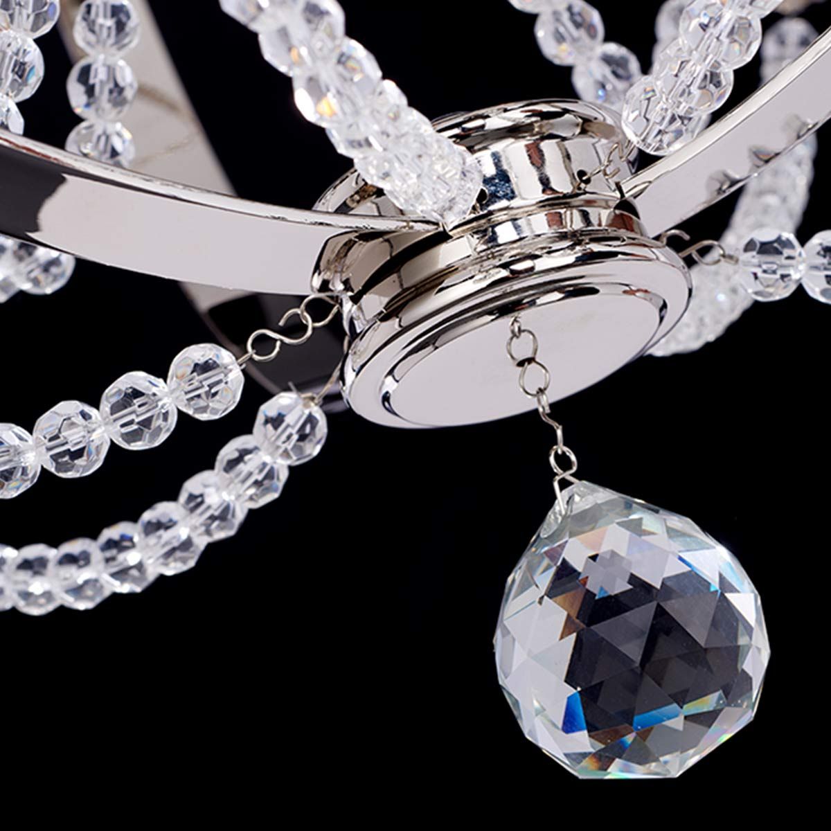 Cassie 7 Light Pendant Polished Nickel - CASSIE7