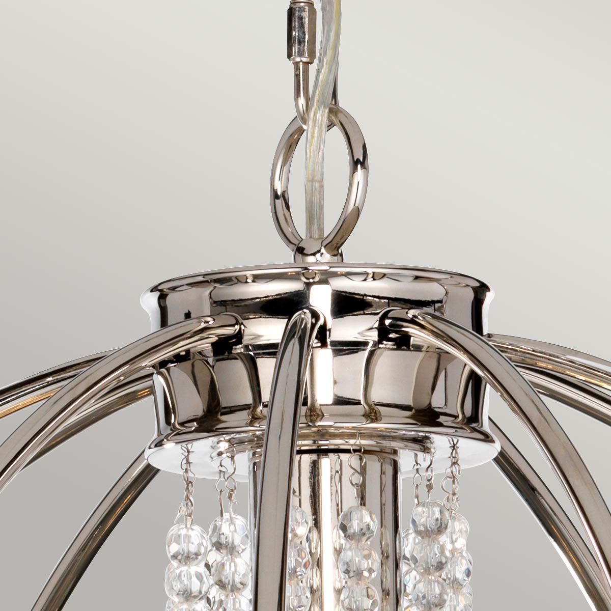 Cassie 7 Light Pendant Polished Nickel - CASSIE7