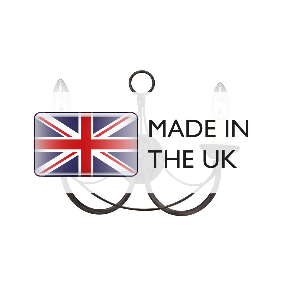 Carisbrooke Steel Wall Light Black - CB2-BLACK