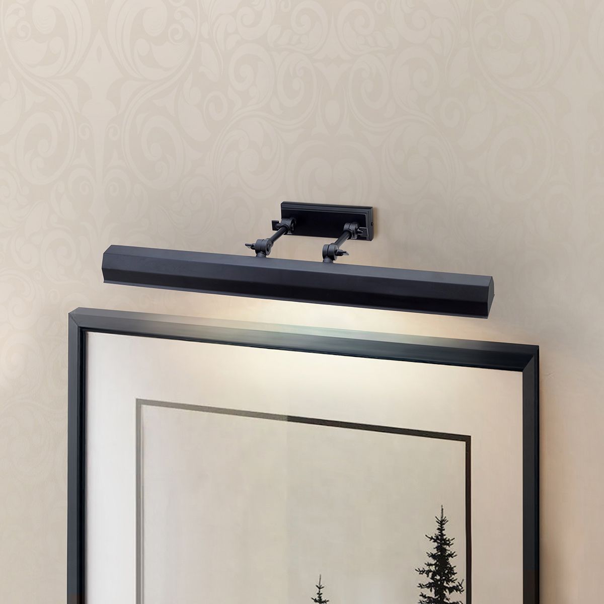 Chartwell Large Picture Light Black - CHAWTON-PLL-BLK