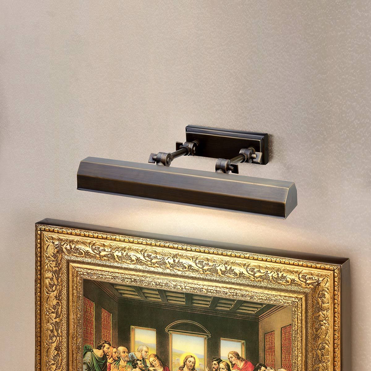 Chartwell Medium Picture Light Dark Bronze - CHAWTON-PLM-DB