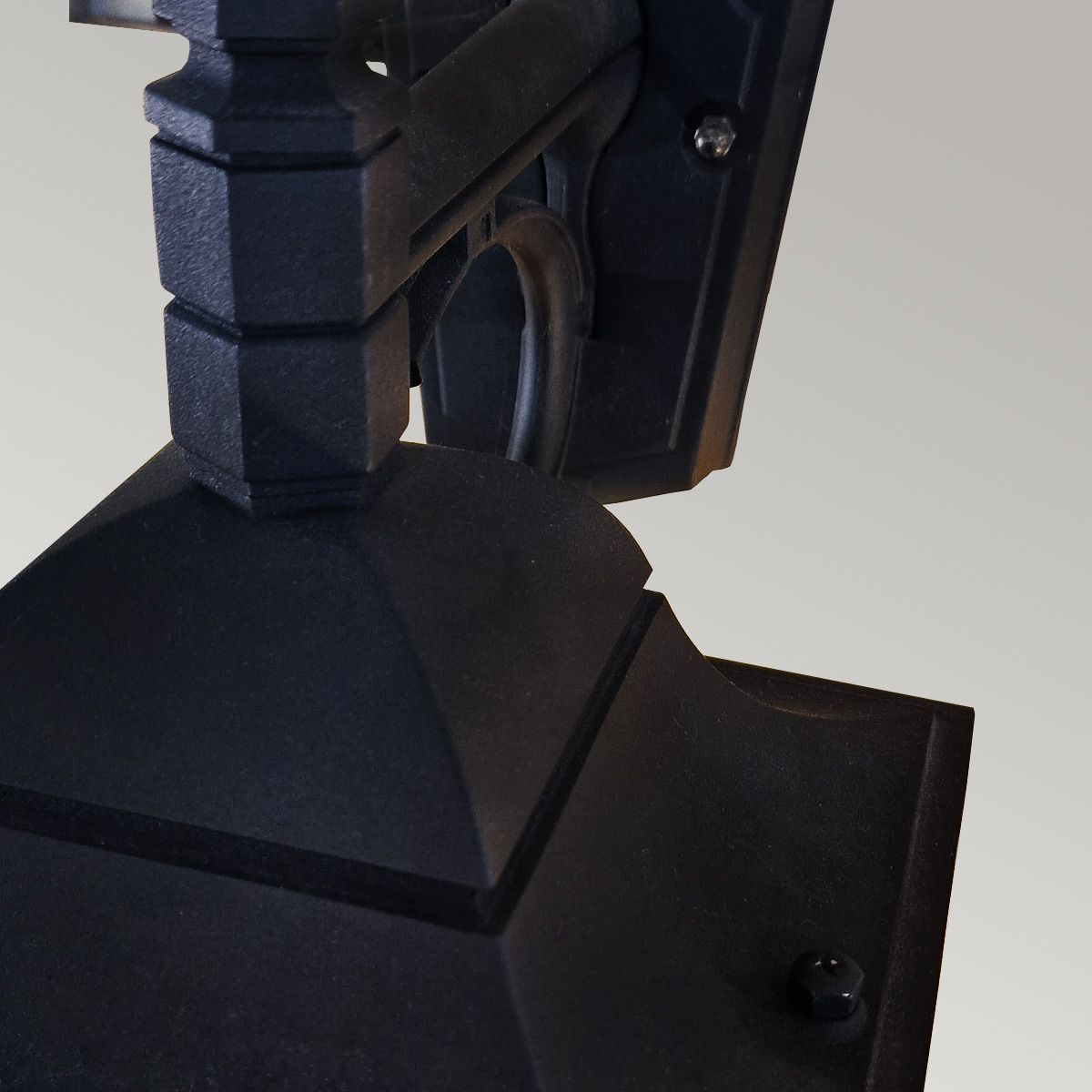 Chapel Down Wall Lantern Black - CP2-BLACK