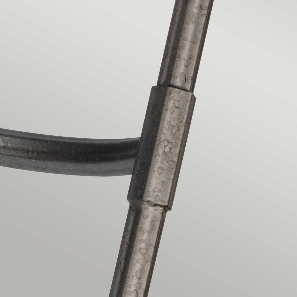 Crown 2 Light Wall Light Iron Gate - CROWN2