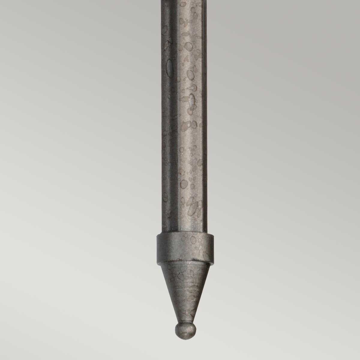 Crown 2 Light Wall Light Iron Gate - CROWN2