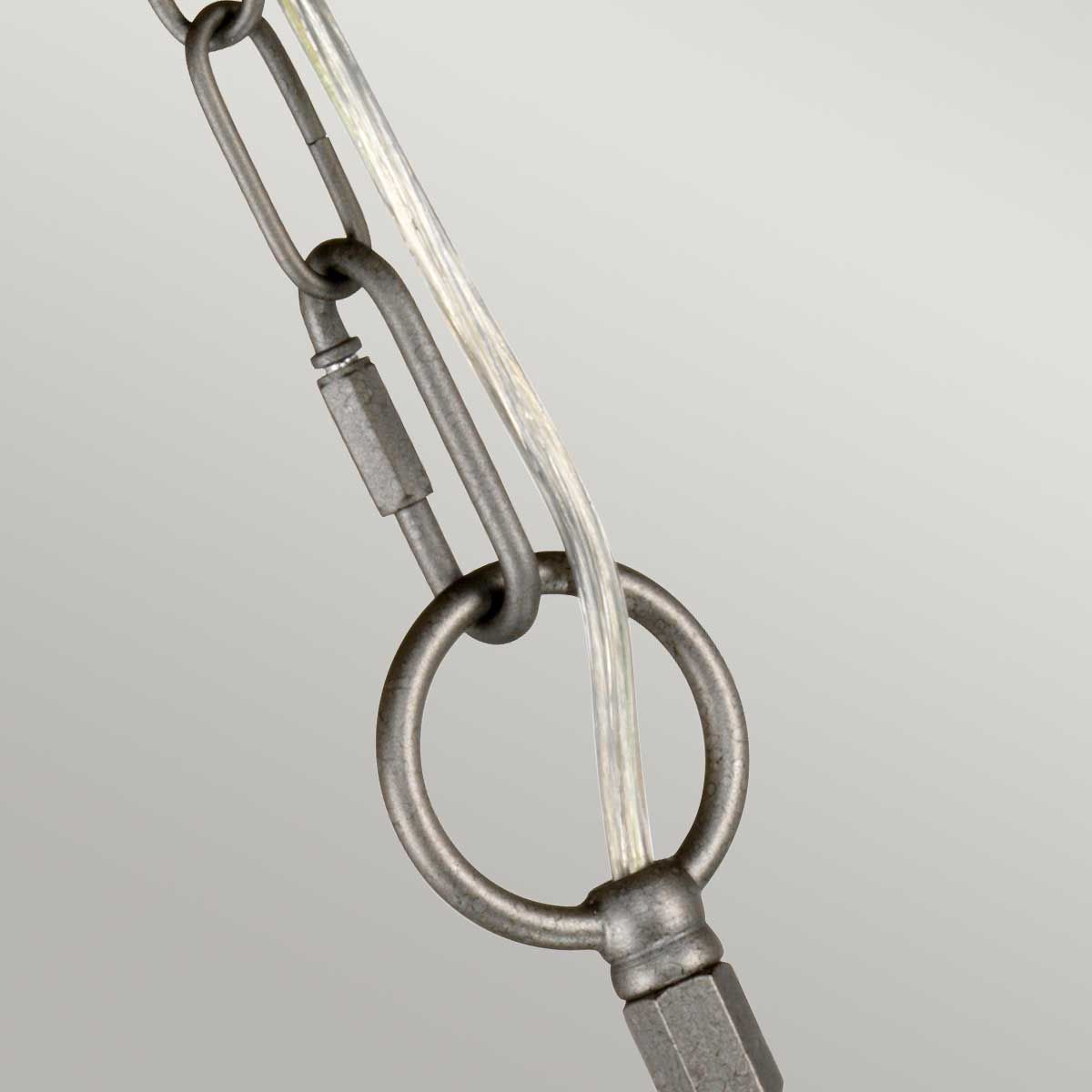 Crown 3 Light Pendant Iron Gate - CROWN3