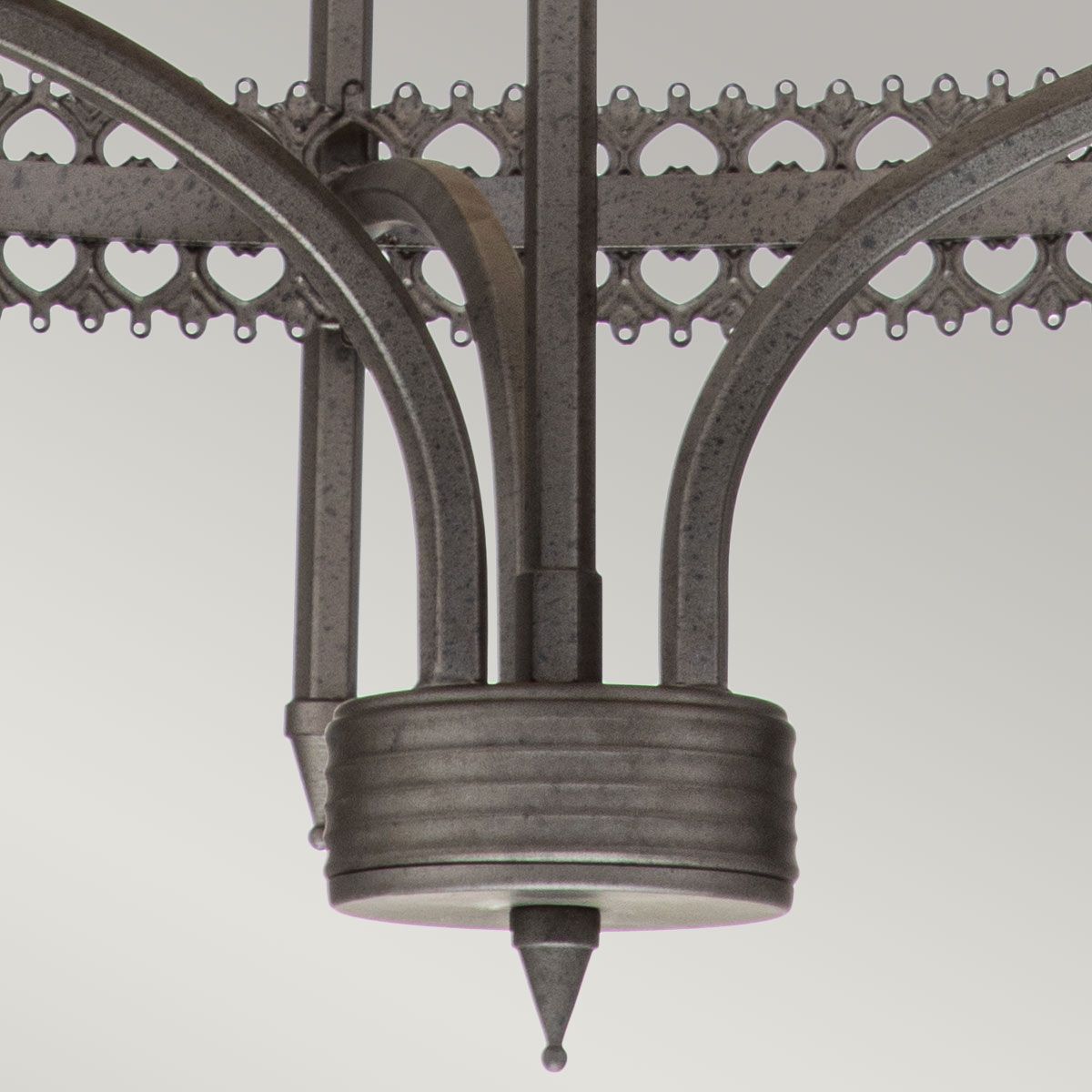 Crown 3 Light Pendant Iron Gate - CROWN3