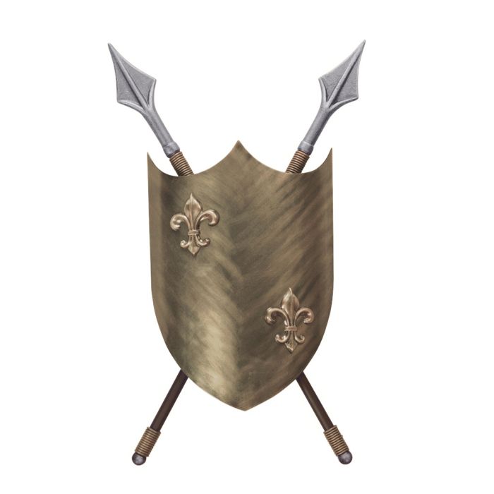 Crusader Steel 2 Light Wall Light Burnished Bronze - CRUSADER-W-L