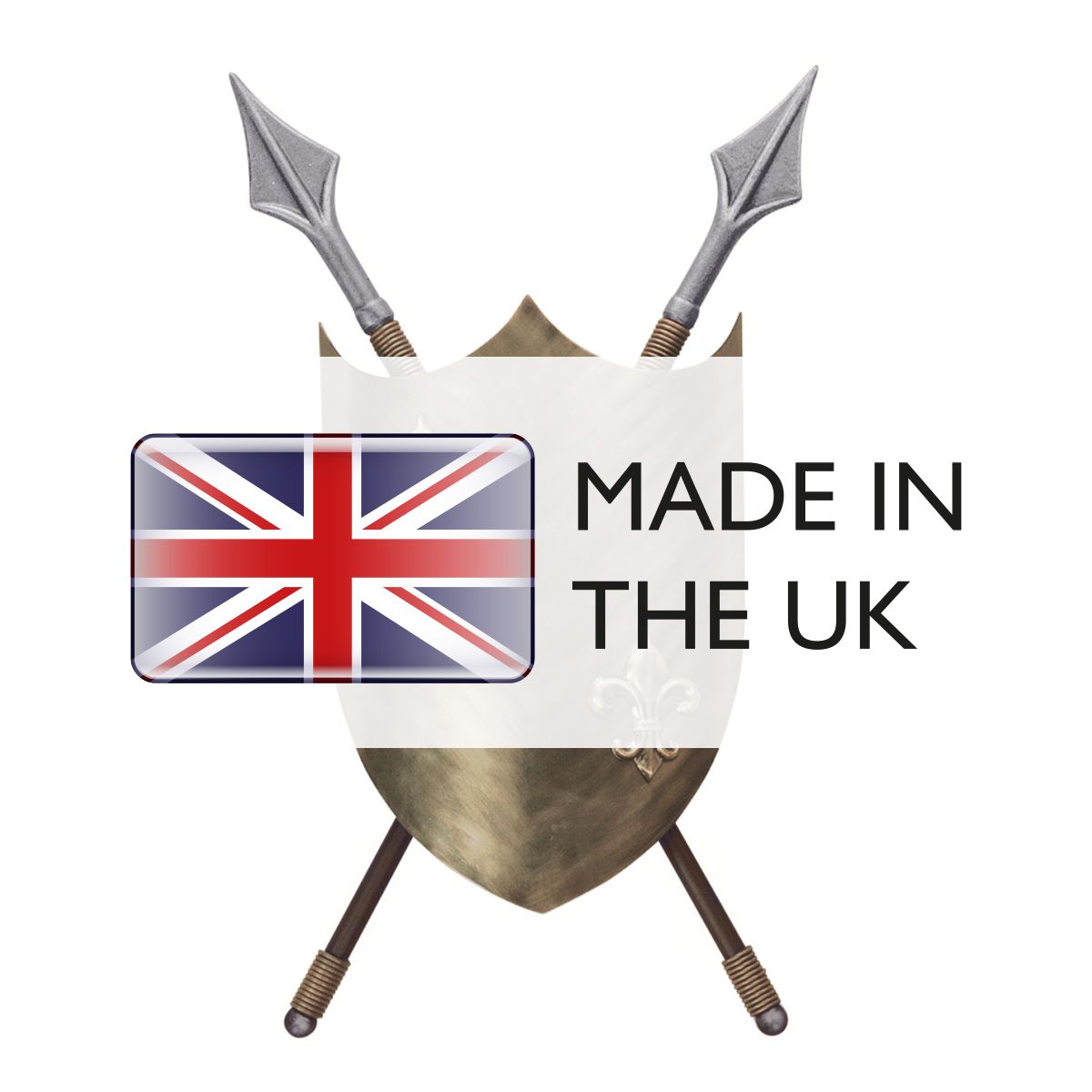 Crusader Steel 2 Light Wall Light Burnished Bronze - CRUSADER-W-L