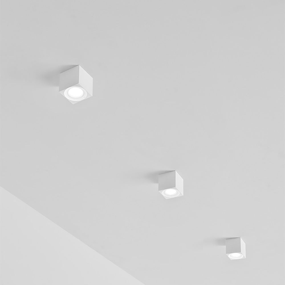 Buy Surface Mounted Downlights Australia Cube C 1.2 Surface Mounted Downlight Aluminium Blue - CU12320